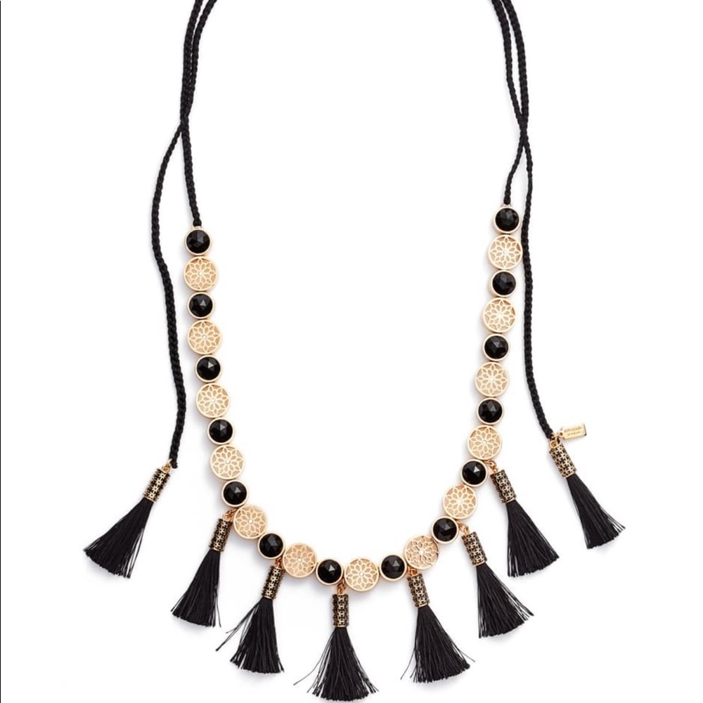 Kate Spade Moroccan Tile Tassel Necklace